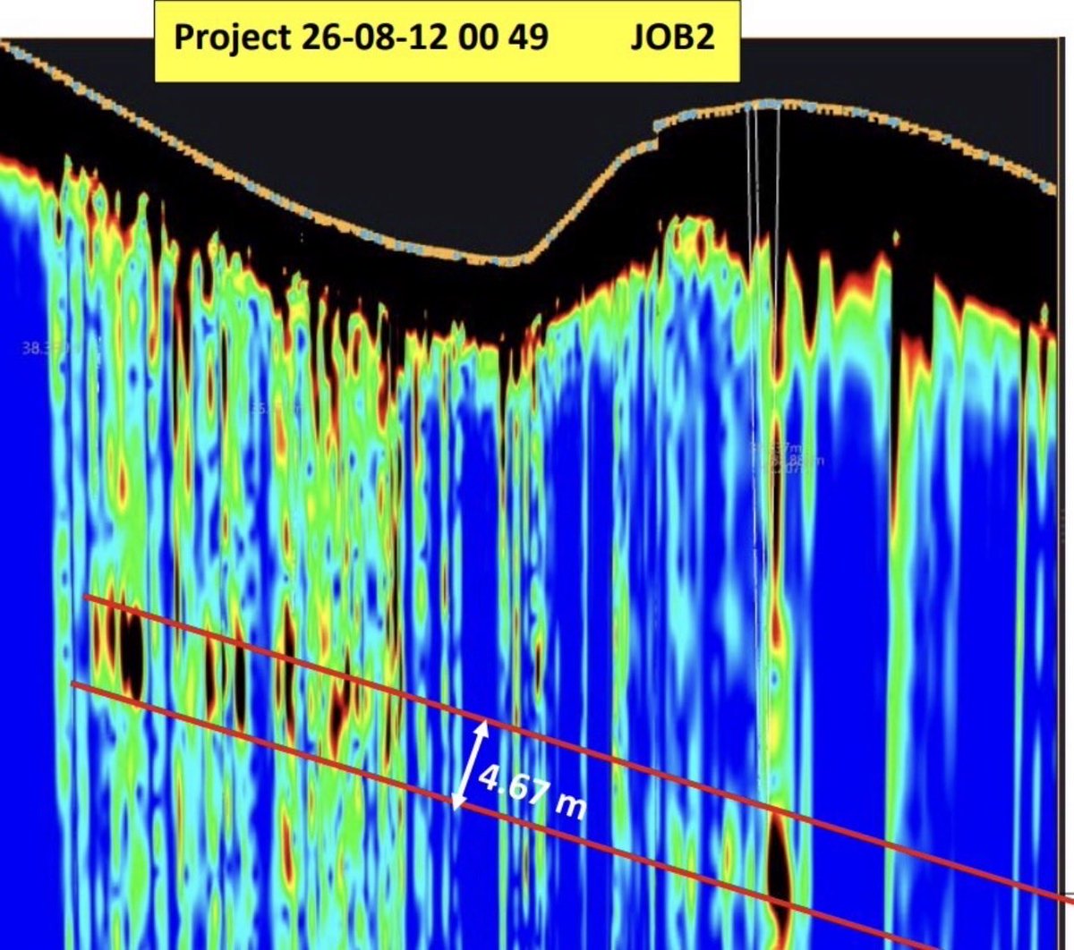 LaurenWitzkeDE's tweet photo. We did it. 

We proved that the 515 foot boat shaped formation in the mountains of Ararat is NOT geological, but a man-made structure with organized patterns, chambers, and corridors beneath the surface. 

Dr Bakhtar’s scans only show that which is NOT geological. You’re looking at official scans of Noah’s Ark. 

We won’t stop until they re-write public education textbooks and completely eradicate evolution from curriculums. 

THIS is where creation began anew.