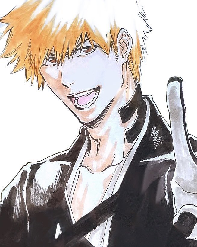 ParasiticEager2's tweet photo. Ichigo illustration drawn by Masashi Kudo https://t.co/cttNWGsvTs