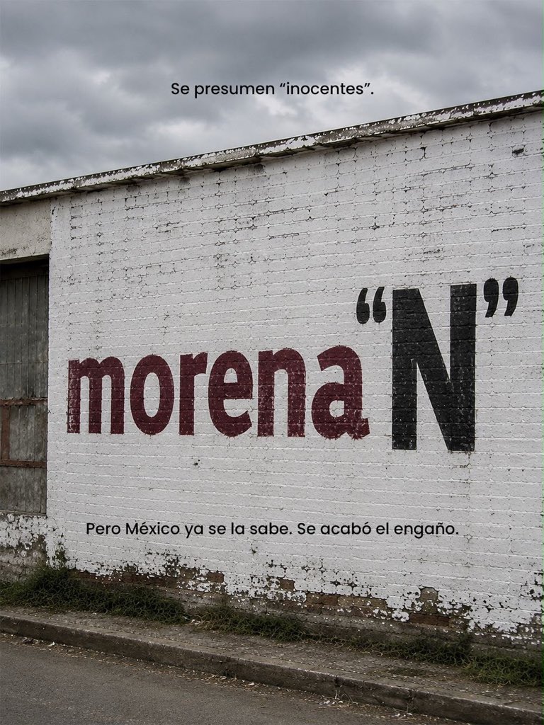 AccionNacional's tweet photo. Se pinten como se pinten, la gente ya no se deja engañar.

#DefendamosMéxico https://t.co/ga2CFodt61