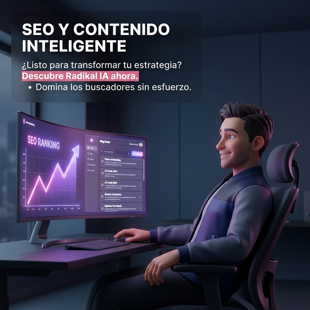 radikal_ia's tweet photo. Con Radikal IA, lleva tu marketing al siguiente nivel: análisis en tiempo real, campañas personalizadas, SEO optimizado y contenido creativo automatizado. 🌟 ¡El futuro es ahora! 🚀https://t.co/yLAcRgTNBY

#Innovación #MarketingDigital #InteligenciaArtificial https://t.co/Kan3qjo0pC