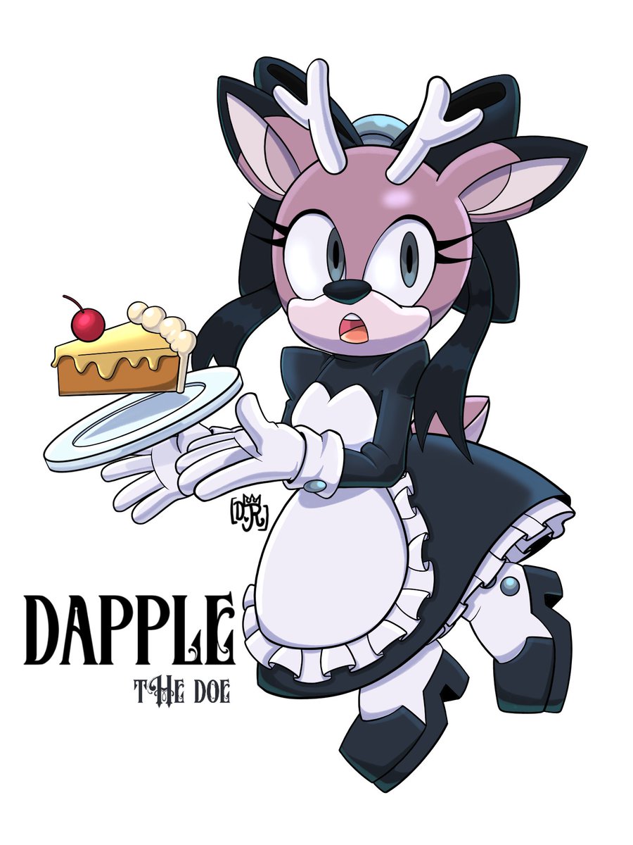 DJRACCOON4's tweet photo. I found a sketch I made from before the first preview of the actual #SonicIDW arc and decided to clean it!

#Dapplethedoe #Sonic
. https://t.co/EXztu3WdUA