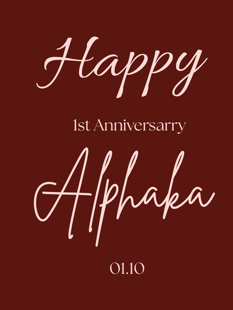 Alphaka_02z's tweet photo. 𝙃𝘼𝙋𝙋𝙔 1𝙎𝙏 𝘼𝙉𝙉𝙄𝙑𝙀𝙍𝙎𝘼𝙍𝙔 𝘼𝙇𝙋𝙃𝘼𝙆𝘼🦙

From ALPHAKA, to ALPHAKA🌟

DRIVE TO THE TOP ALPHAKA PALING TOP

#AlphaDriveOne #Allyz #Alphaka02 #ALPHAKA1STANNIV #KEEPSHINNINGALPHAKA #ALPHAKA02JAYA #TEMANTKLEOARNO https://t.co/ds9JO3yHTR