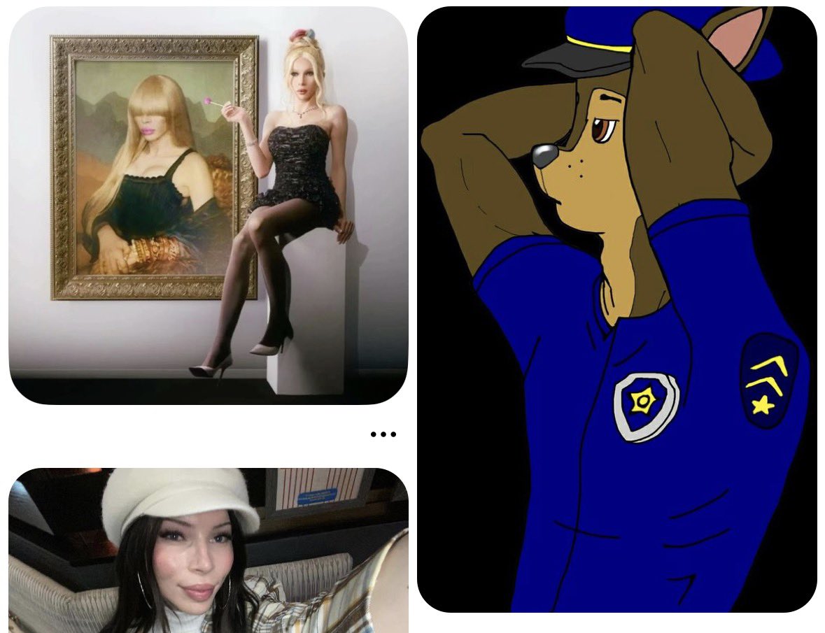 sristea24's tweet photo. FYI if you’re gonna search up chase icon on Pinterest, make sure you’re specifying the artist herself https://t.co/d65R3TpgIL