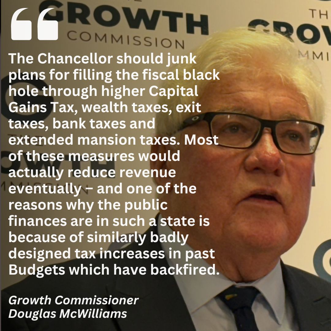 TheGrowthComm's tweet photo. Growth Commissioner @DMcWilliams_UK has a message for the new Chancellor @JohnHealey_MP  ahead of his first Budget in our Growth Budget 2026👇
https://t.co/eTqAHhGkqC https://t.co/twDuJEDdMT