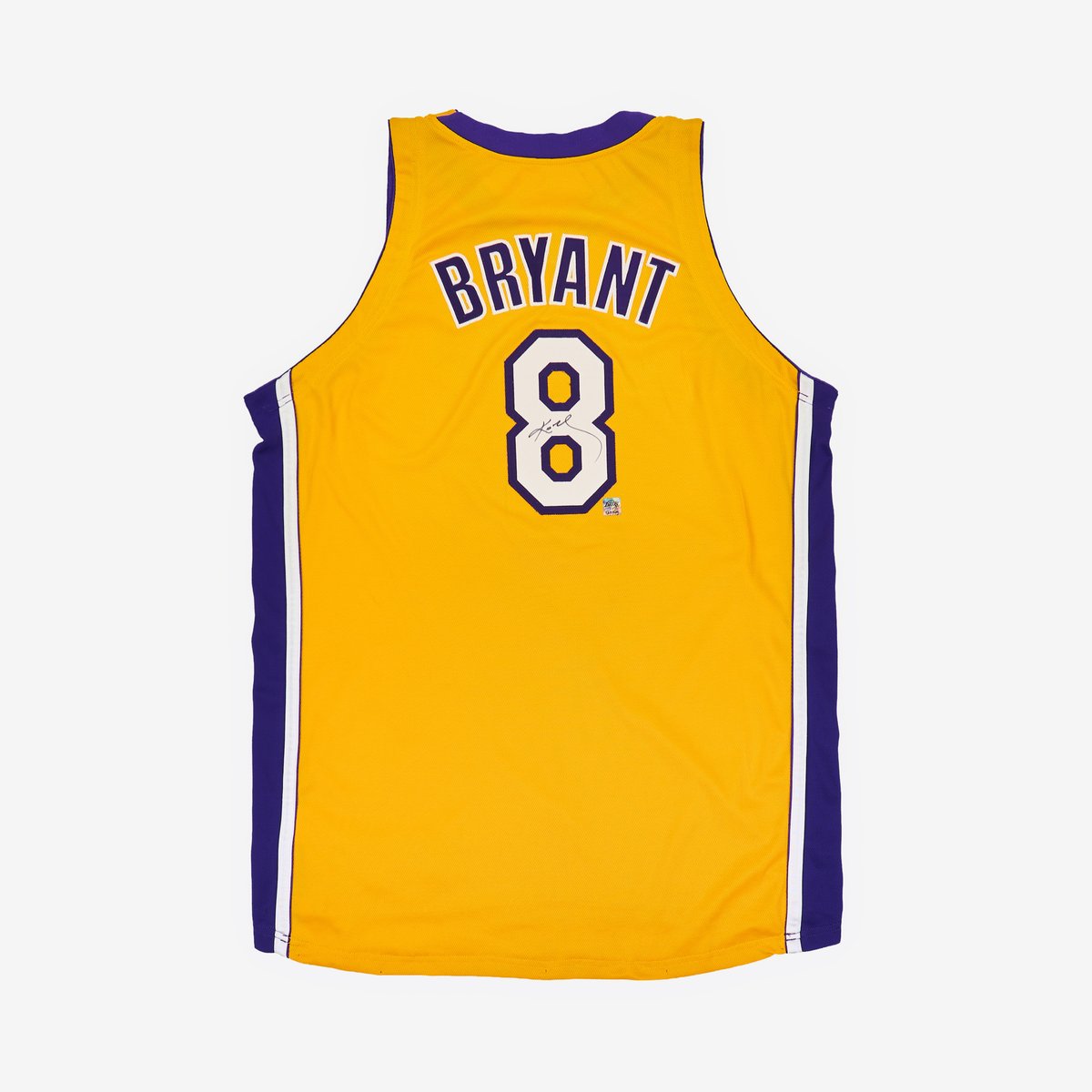 RyanWardLA's tweet photo. The Realest (@THEREALESTCOM), the leading authentication and auction platform for game-worn sports memorabilia, today announced the auction of Kobe Bryant’s game-used, signed No. 8 Los Angeles Lakers jersey worn during at least 17 games, including eight NBA Playoff victories, during the 2003-04 NBA season. It is also the only #8 jersey to ever come to market featuring an NBA Finals Patch. https://t.co/Yw1LrlvAom