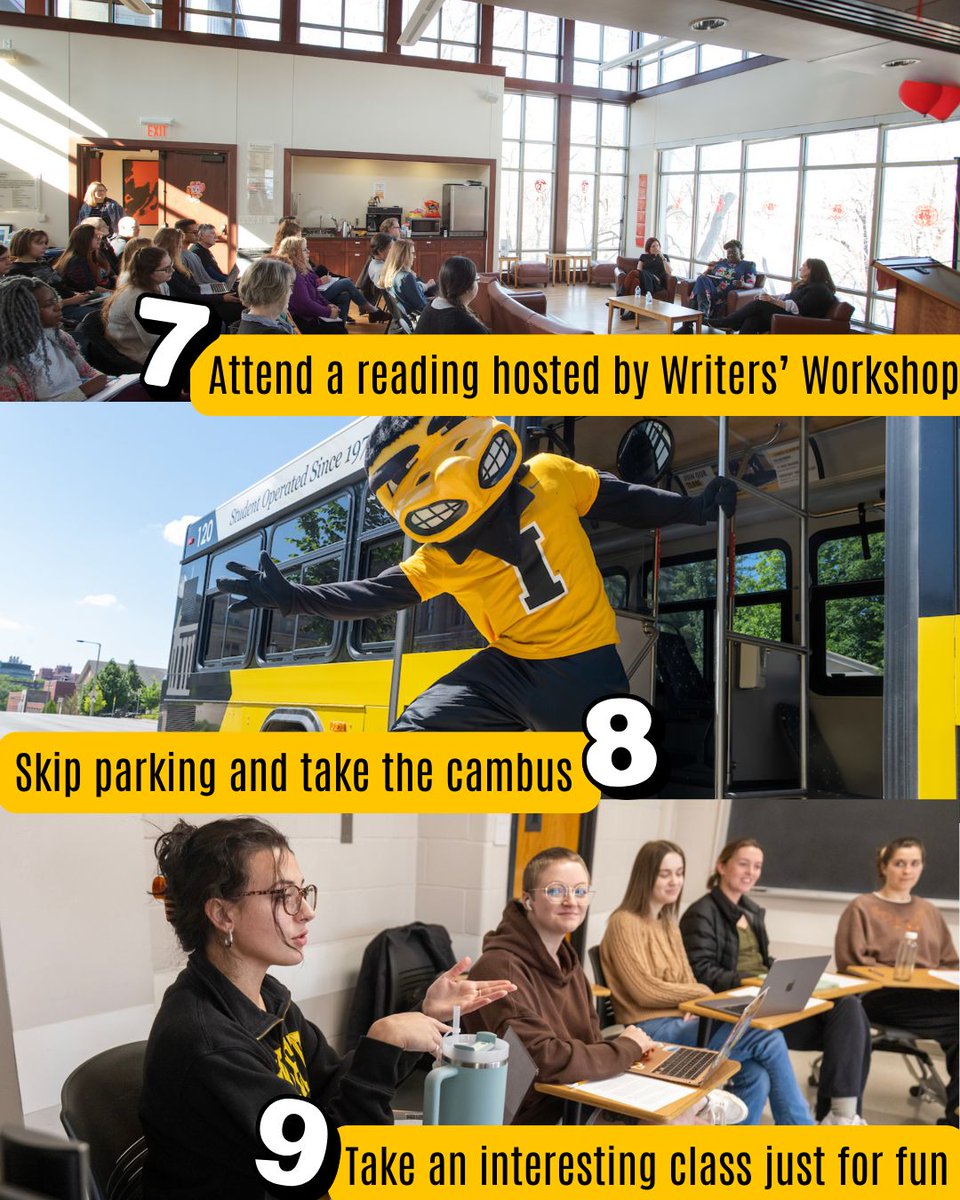 UIREACHProgram's tweet photo. 47 things to do @itsuiowa   🖤💛
Game day is only the beginning. Whether you’re cheering on the Hawkeyes, grabbing a bite downtown, exploring local shops or catching a show.
Save this post, send it to your crew, and start making your list. https://t.co/bqG79IGEeW