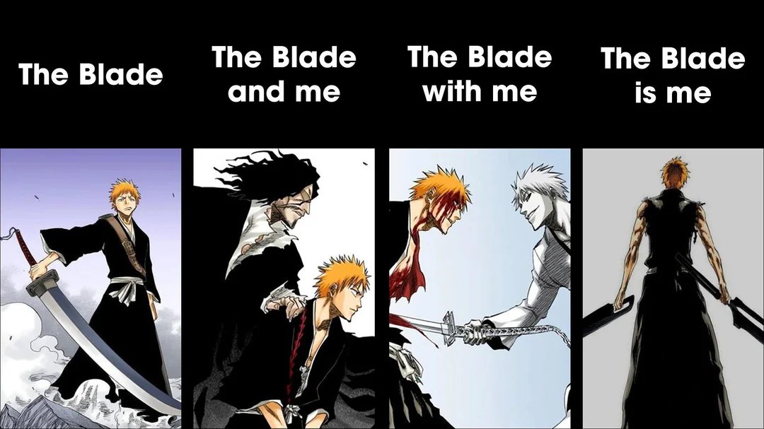 Retro_Bleach1's tweet photo. CAN WE APPRECIATE HOW WELL ICHIGO’S EVOLUTION WAS HANDLED THROUGHOUT BLEACH? 🤔

🅰️ Yes, his growth was incredible
🅱️ No, it could’ve been better https://t.co/jpXfrFlUv2