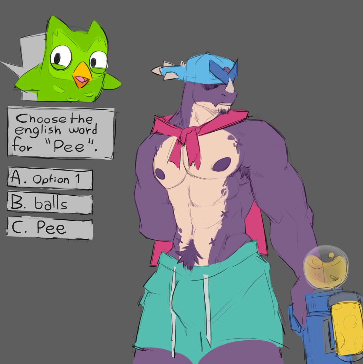 biteofthegapple's tweet photo. i had a thought and i had to get it out of my system <//3 #PierceBrawlStars yet again https://t.co/UMwpMTQfl9