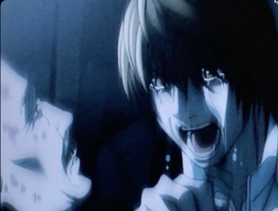 squashiee_'s tweet photo. Death Note is leaving netflix in 10 minutes ..😣 i am so upset rn no one speak to me. https://t.co/n1ZASz2bQO