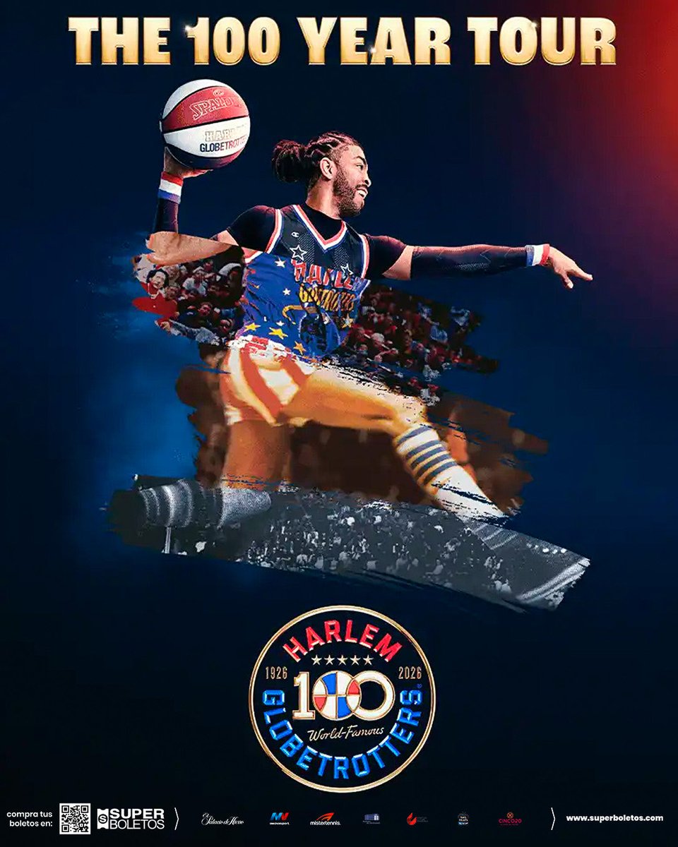 SuperboletosMx's tweet photo. ¡No te pierdas a los @Globies en  la Arena BUAP!🏀💥

Acompáñanos este viernes 02 de Octubre del 2026 a las grandes aventuras que desafían los Globetrotters con sus eternos rivales los Washington Generals.

🎟️Boletos ya disponibles🎟️ https://t.co/sfVPaLCJay