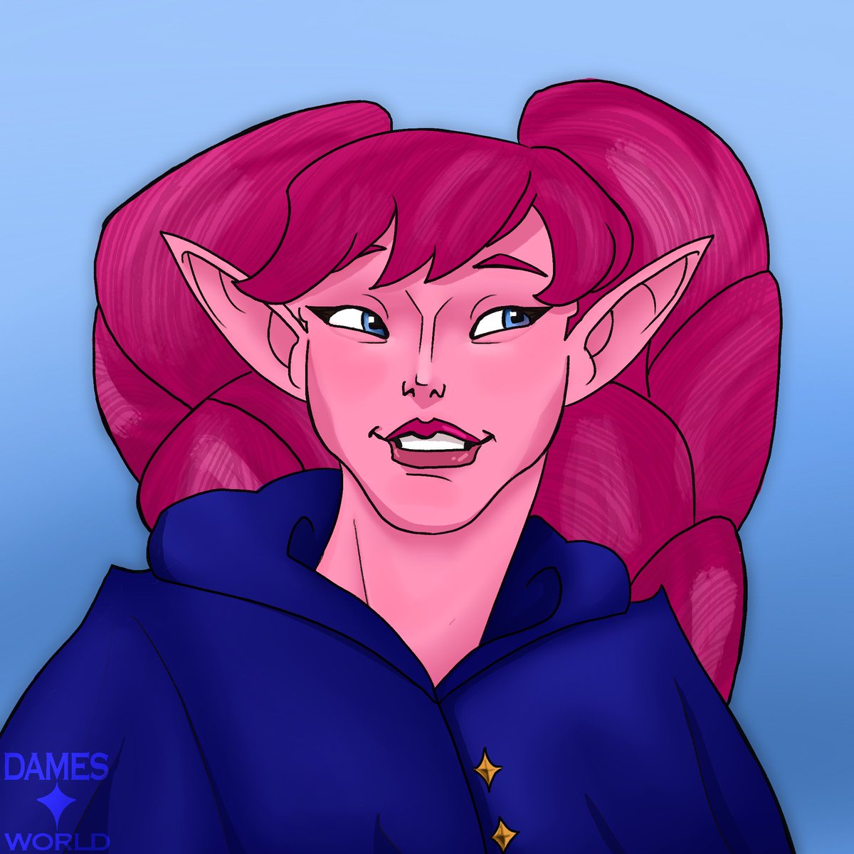 dames_world's tweet photo. DnD - Shan Rexis, Wild magic 
#DnD #OC #artist https://t.co/yVy1KInZ5B
