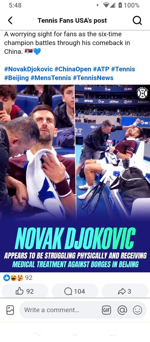 markwarling3's tweet photo. Novak again sick ...maybe he should understand Long covid ...this article ...audio is excellent.. recommend everyone to listen to this audio and Novak wake up you have long covid ๐ท๐ท๐ท๐ท๐ท๐ท๐ท https://t.co/E4YxNNTeAu