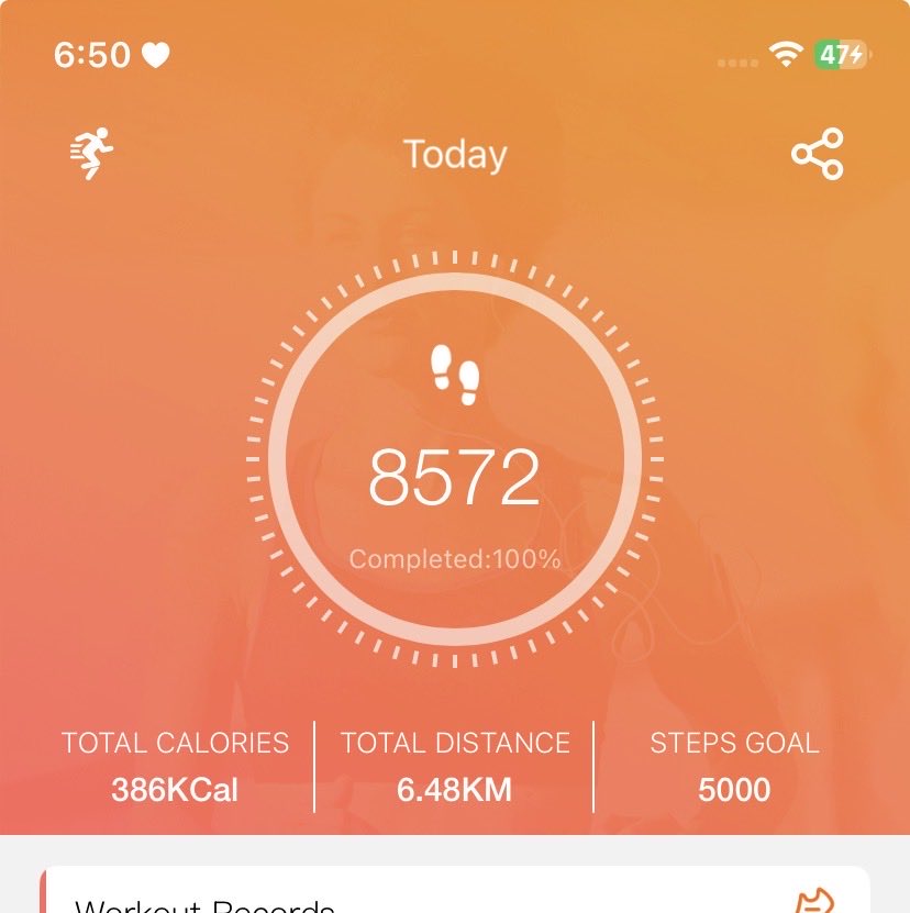 R0TTENFREAK's tweet photo. steps of today, burnt almost half of the calories i consumed tofay https://t.co/4rpZBfyazT