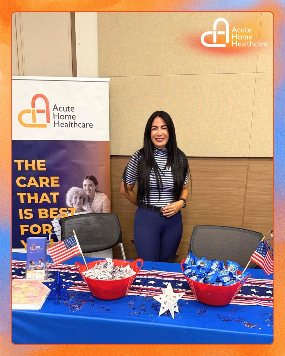 AcuteHomeHealth's tweet photo. A great day of connection, collaboration, and community care at the Orlando Health Post Acute Care Community Resource Fair. 
Proud to have our Director, Julie Haile, representing Acute Care Healthcare and sharing valuable insights. 🤝✨

#acutecare  #communitycare https://t.co/ZTRrMnSjtR
