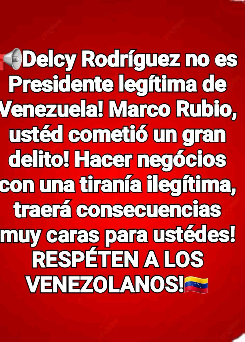 ruedaamaya's tweet photo. @delcyrodriguezv Como venezolano le exigimos a la Señora Dinorah, por favor deben de ELIMINAR PARA SIEMPRE LA LEY DEL ODIO. Un país en plena libertad y democracia no debe existir esa maldita ley comunista que sigue asesinado a millones de venezolanos. HASTA cuando esa burla https://t.co/z3WuIhADL0