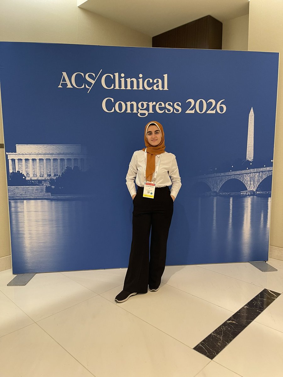 monibfatma's tweet photo. Interactive workshops, futuristic posters and inspiring people. It was a great experience reuniting and supporting my colleagues, networking with new peers and learning from experts!
@AmCollSurgeons 
#ACSCC2026 https://t.co/Nfe9mh7vjX