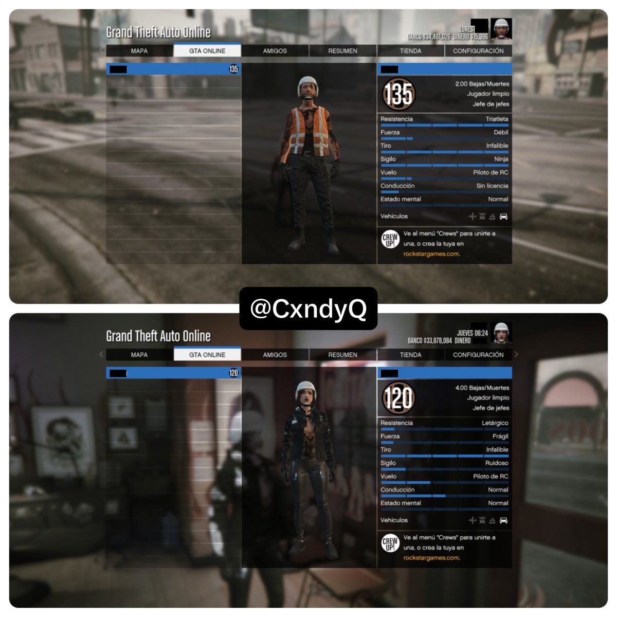 iCxndyQueen's tweet photo. 🎮 PS4 Account Available⚡
🌟Ready to migrate✅

💕Double Character 
💥Male-Female♂️
🌐Lv 135-120
💰86 Mil banked 
🥻 14 fits
🏙️All buildings
🎭 GS Unlocks
✒️2x Tatts
🚛Avenger/Terrorbyte/Moc
 💕 Made by me

 Free 🆔 change
🇺🇸Region 
📧OGE+DOB
📩DM ➡️Price https://t.co/opH0paVtZz