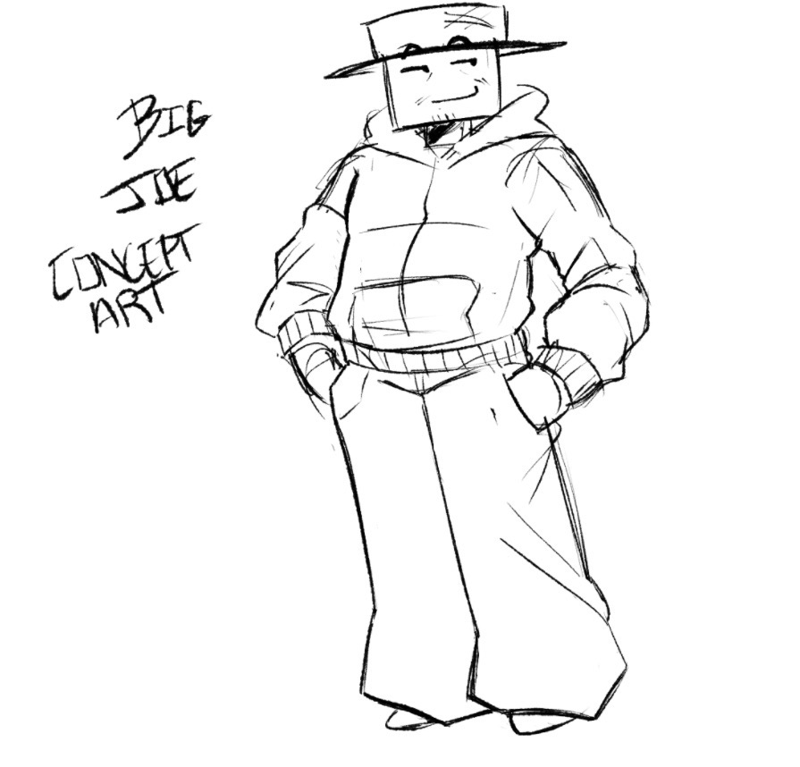 lifeaft3rde4th's tweet photo. Also little Big Joe concept I made heh……  and  Big  Joe  x  Camryn……  #tmirb https://t.co/Mi3720aMCX