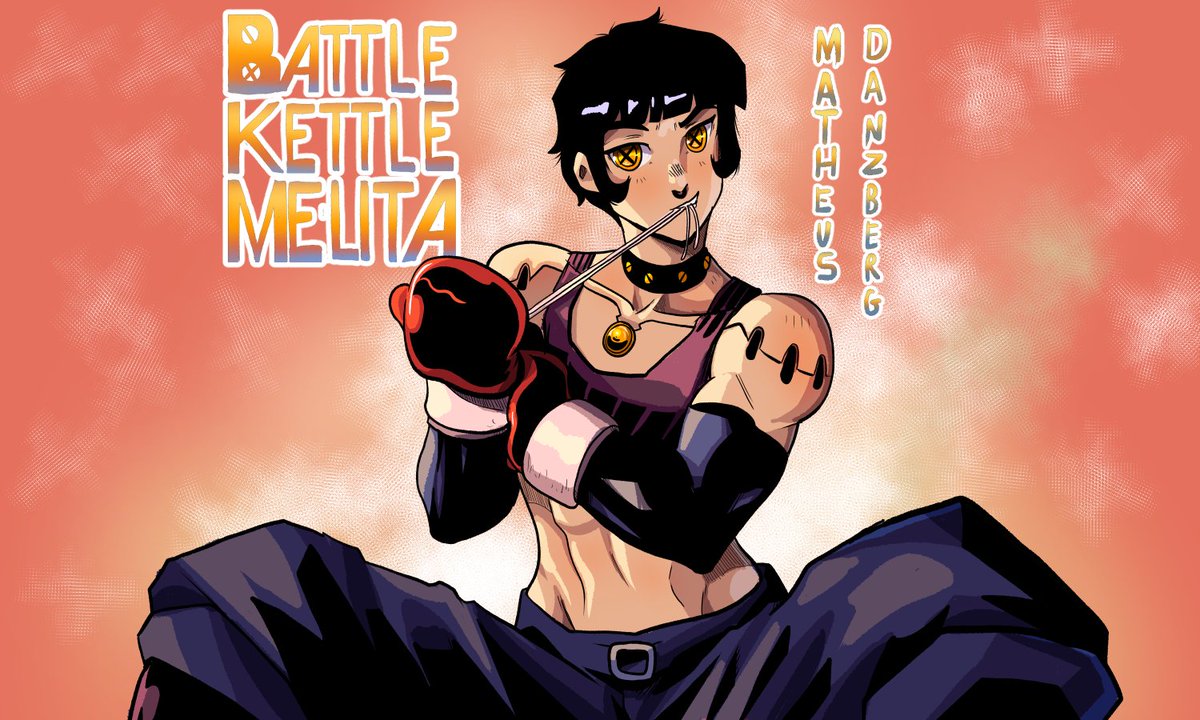 matdanzberg's tweet photo. #mangabr  
Battle Kettle Melita: prototype
It's now on Manga Plus Creators!

Let's try to make the top 10!!!

link: https://t.co/lqU6QPQG3u https://t.co/3TMOcLYMTQ