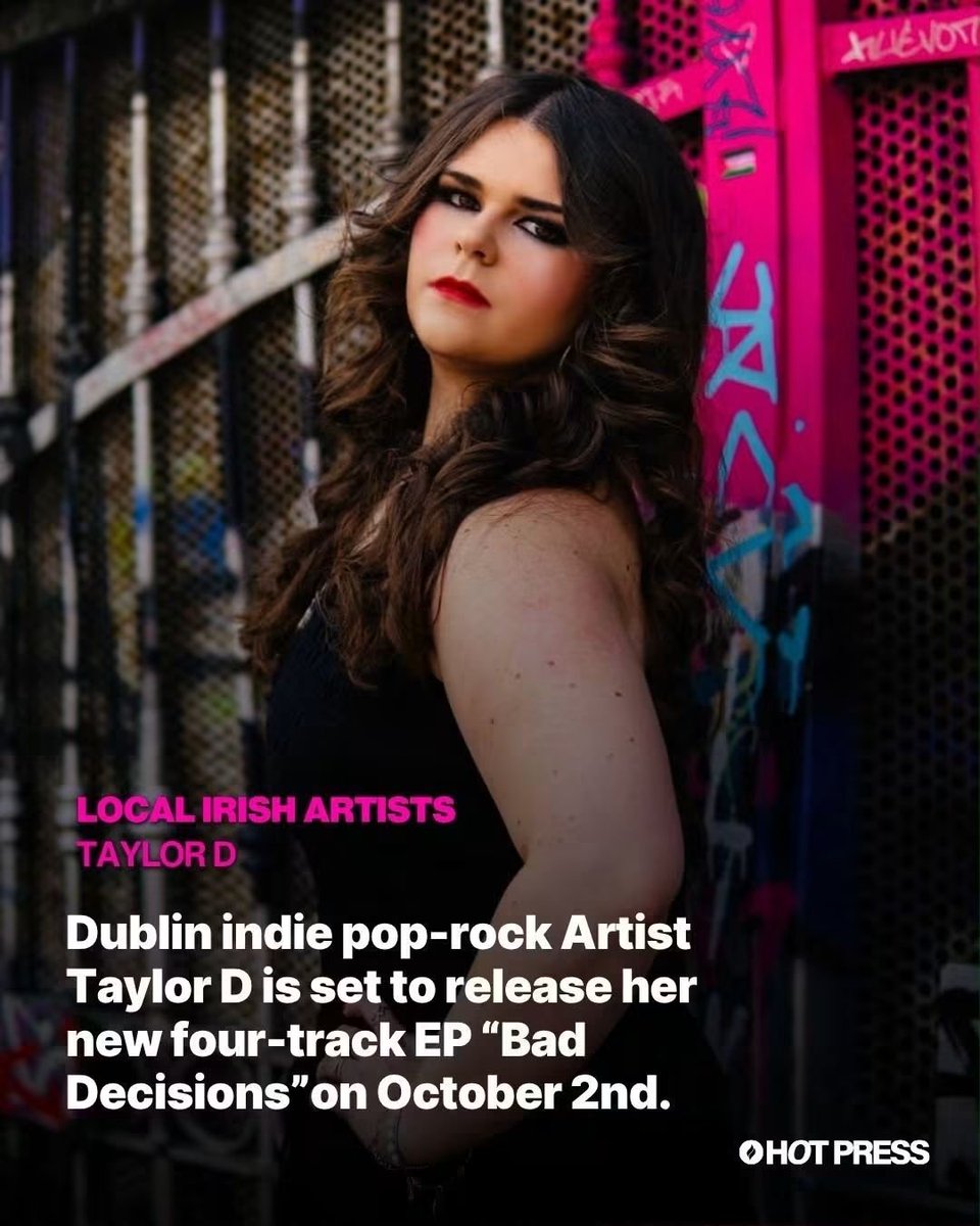Taylor_D_Music_'s tweet photo. BAD DECISIONS
FRIDAY OCTOBER 2ND
https://t.co/lf9V3rMLxS
#nowtrending #upcomingartist #newmusic #nowplaying #indiepop #indierock https://t.co/4W7u2XoXW2