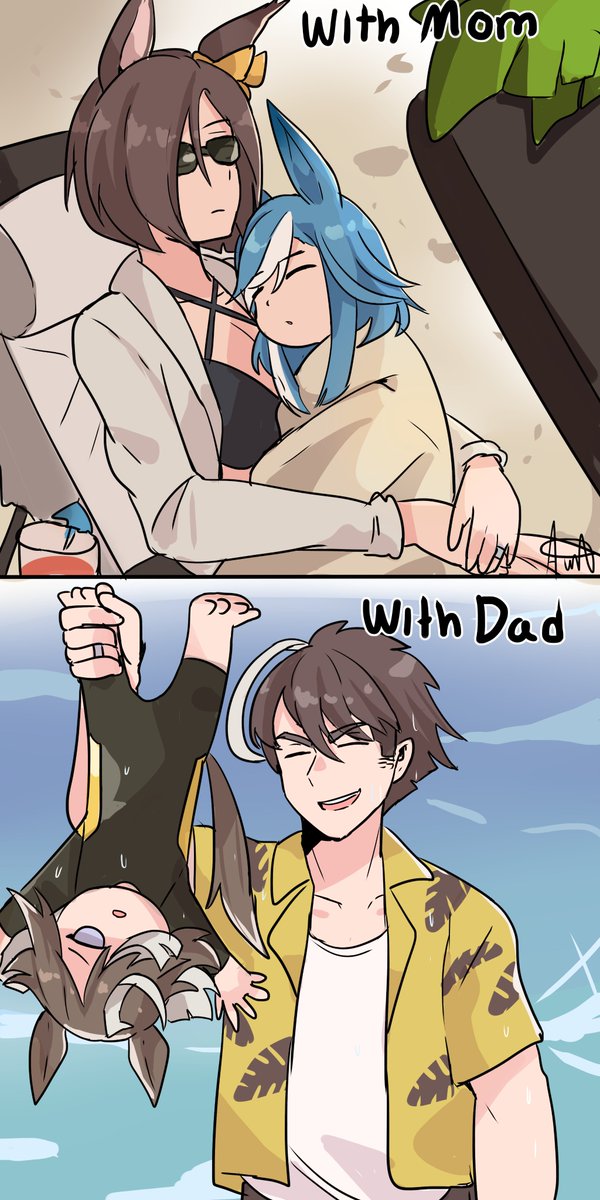 doberslover23's tweet photo. Toregroove

Family vacation, hehehe

#art #ウマ娘 #Umamusume https://t.co/OxZC2TeDIx