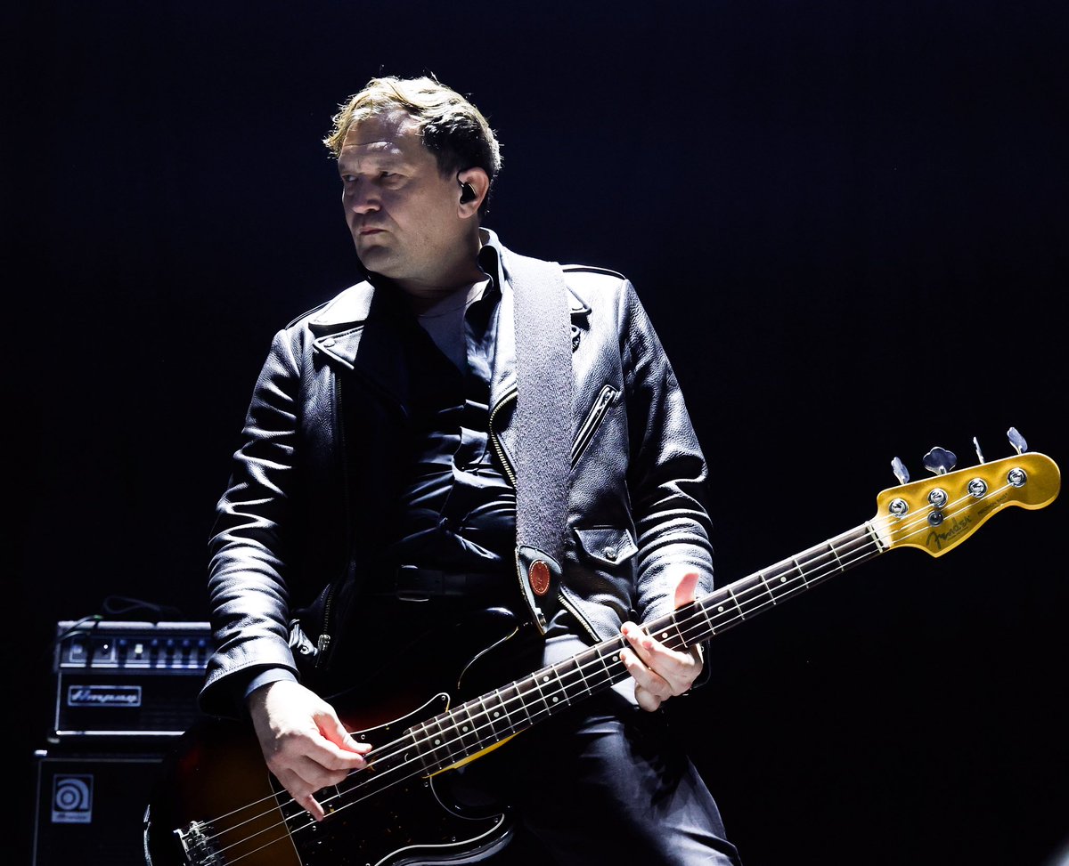 Interpol's tweet photo. Fantastic night in Vancouver with Sombr ⚡The second leg of our North American tour kicks off this friday in Toronto.
📸: Kevin Mazur @GettyImages https://t.co/zI2hm2hEto