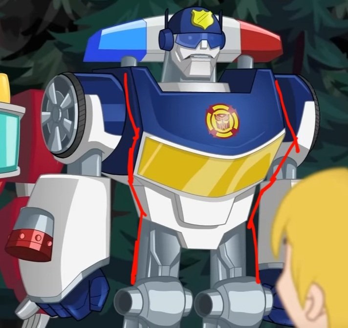 TsmEditz's tweet photo. I'm feeling like that chase looks like a woman😭

#TransformersRescueBots #shitpost https://t.co/BN1i2hI44r