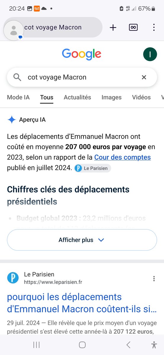 laurence1119436's tweet photo. On veut plus aucune dépense avec 1000 milliards on peut payer les #retraites Le président reste à l’#Elysee il travaille on lui paie aucun voyage #télétravail #dette
#présidentielle #MacronDemission
200 000 euros ou 500 000 à chaque sortie ? https://t.co/WE4g8dWVvA