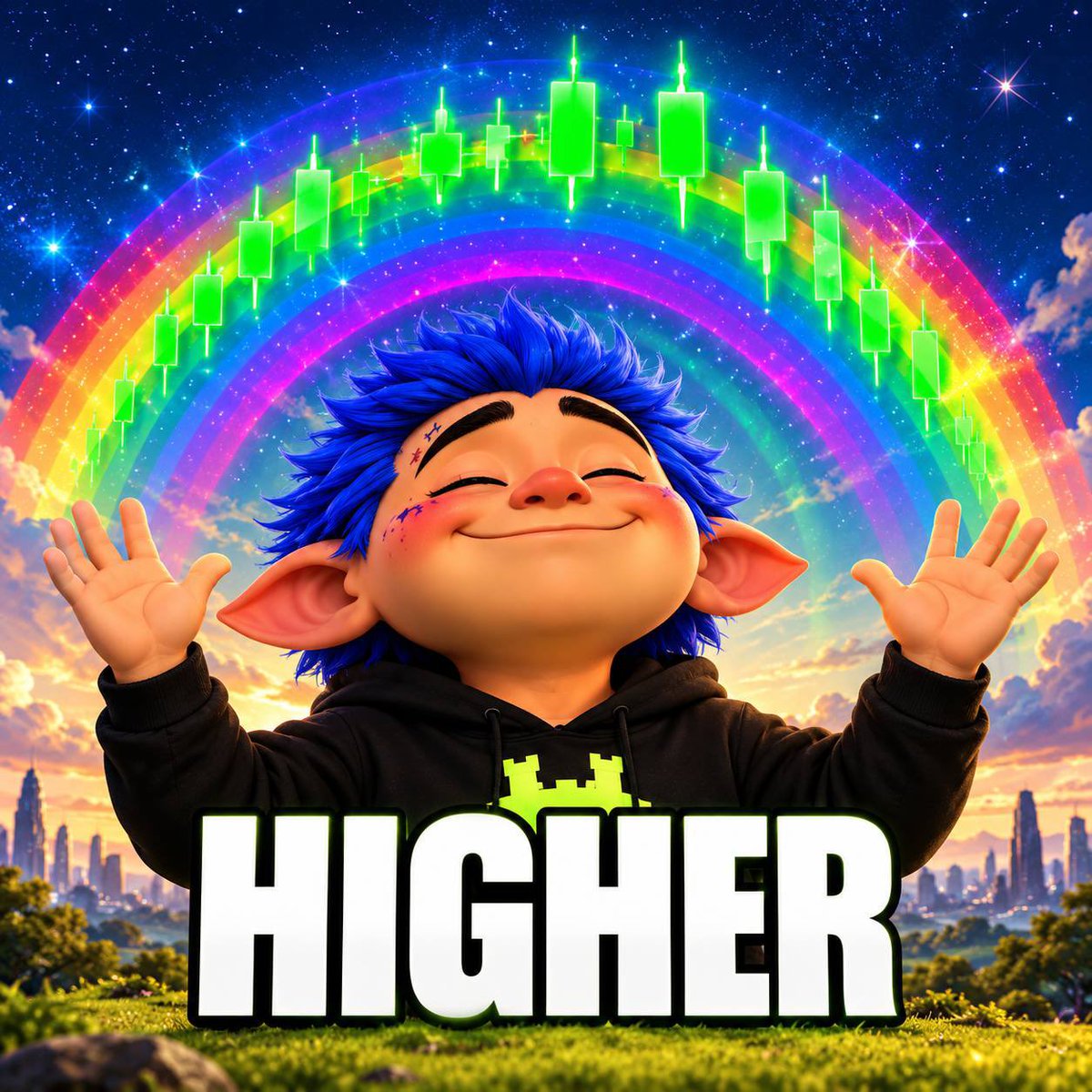 TollyTheTroll's tweet photo. The Troll says higher. 

That’s the whole thesis.

$TROLL $TOLLY $ARC https://t.co/4GTUO0BXDb