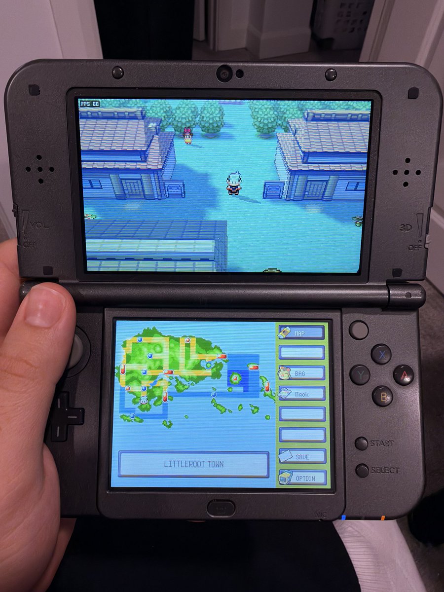 mackkalishh's tweet photo. 3DS Recompiled port of Pokémon Emerald running on my 3DS.

This is absolutely unreal https://t.co/fQYAbn61kB