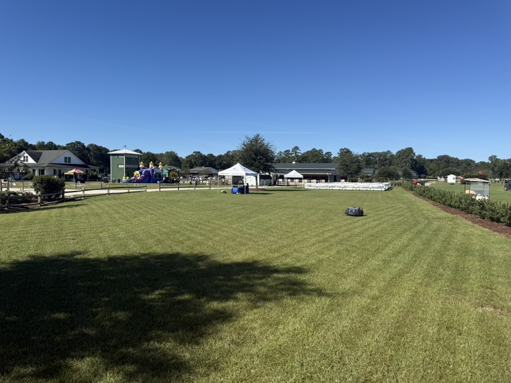 nexmow's tweet photo. 🌱 A fully striped lawn, maintained with the NEXMOW M2.

The finished result speaks for itself. With consistent mowing patterns across the entire lawn, the NEXMOW M2 helps create the clean, defined stripes that give turf a polished and professional appearance.

Designed for autonomous operation, the M2 follows planned mowing routes to support consistent cutting across suitable turf areas. By handling repetitive mowing tasks, it can help maintenance teams save time while keeping large properties looking well maintained.

From the first pass to the final section, consistency makes all the difference. A uniform mowing pattern can completely transform the appearance of a lawn, creating a clean finish that stands out from every angle.

The NEXMOW M2 brings autonomous technology to routine turf maintenance, helping teams maintain beautiful, consistent results without having to spend the entire day behind a traditional mower.

One lawn. One consistent finish. Beautiful stripes from end to end. ⚡️🌱

#NEXMOW #NEXMOWM2 #GolfCourse #GolfCourseMaintenance #GolfCourseManagement #GolfSuperintendent #TurfManagement #TurfCare #SportsTurf #CommercialMowing #AutonomousMowing #RoboticMower #RoboticMowing #MowingTechnology #LandscapeManagement #GroundsMaintenance #SmartTurf #GolfIndustry #GolfLife #PrecisionMowing #SustainableLandscaping #FutureOfTurf #InnovationInTurf #AutonomousEquipment