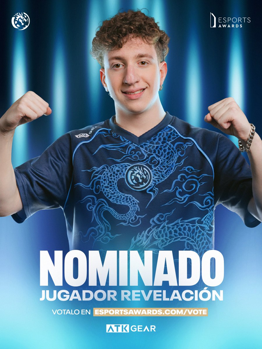 LeviatanGG's tweet photo. ⭐️ NOMINADO A JUGADOR REVELACIÓN DEL AÑO ⭐️

El MVP de #VALORANTMasters está nominado como jugador revelación de esports, votalo en el link de abajo para que @neonnnval consiga una nueva distinción. 

➡️ https://t.co/4QUpNL0cNI 

#goLEV https://t.co/9Ms1XwPODs
