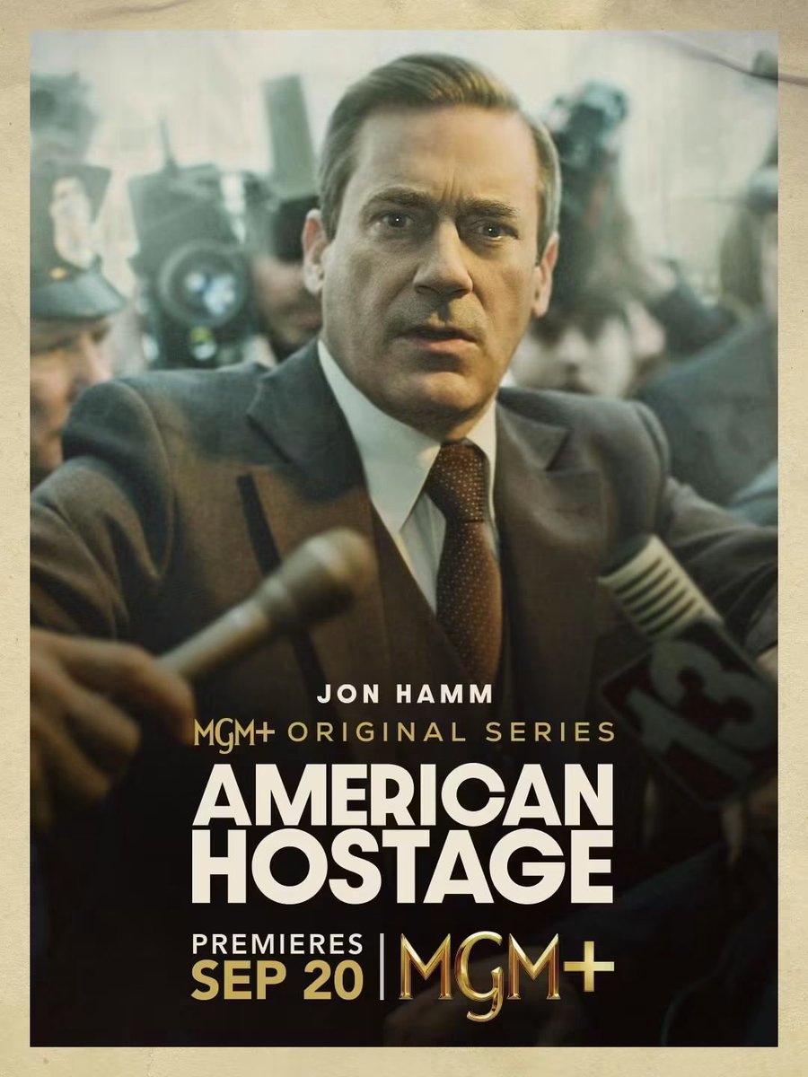 AdamMaina_'s tweet photo. MGM+ just finished giving us Westies and now we have ‘American Hostage’ starring Jon Hamm and Giovanni Ribisi in a kidnapping thriller. #AMWatchList https://t.co/kjq0DYSPkX