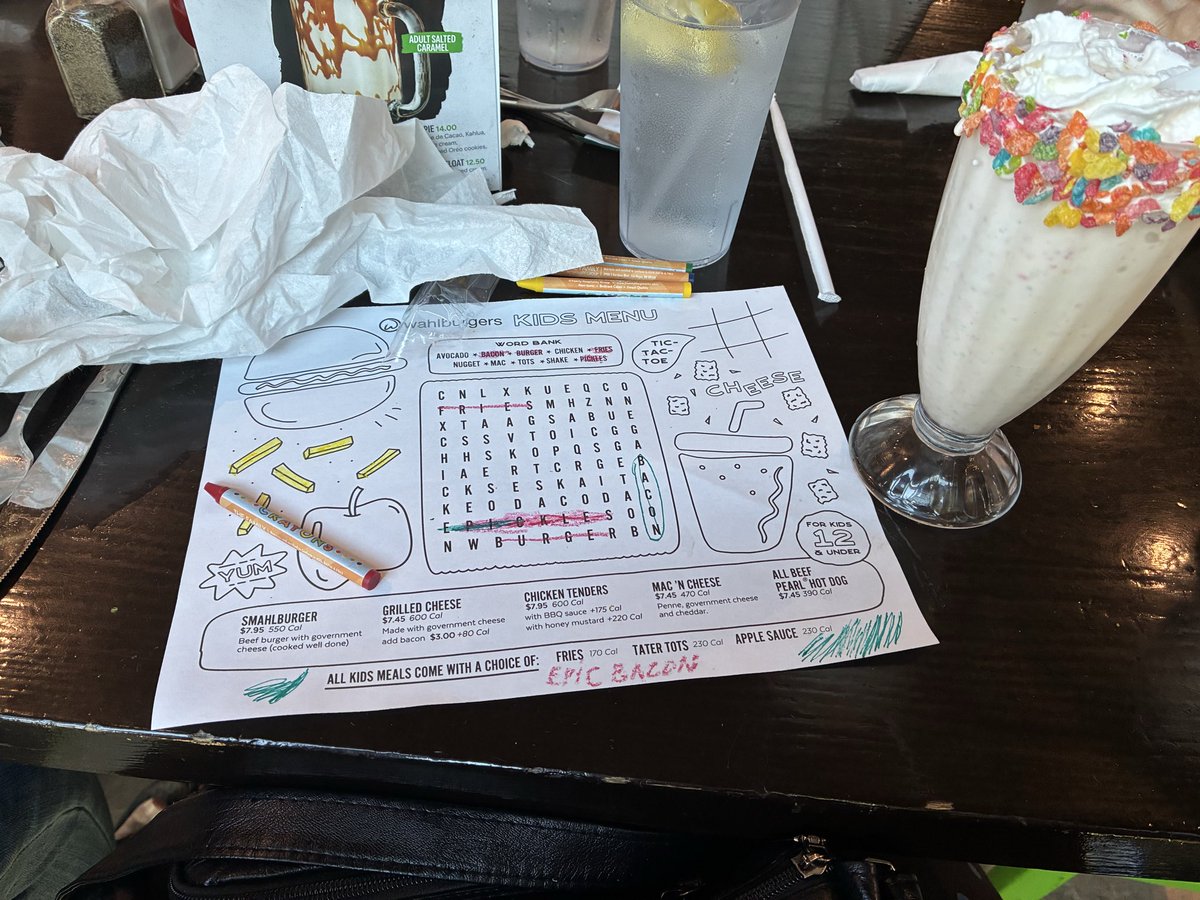 mousedebris's tweet photo. Bro I look ridiculous coloring and drinking my fruity pebbles shake https://t.co/h50Ilot9L5