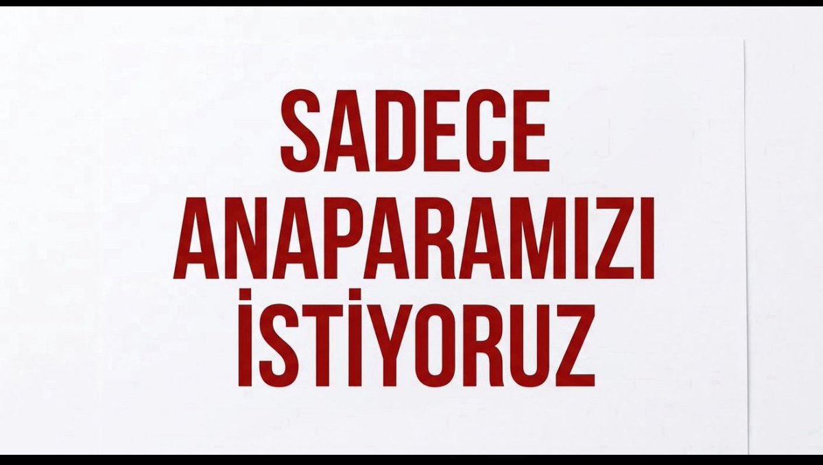 FONMAGDURUPPF's tweet photo. Sn.Cumhurbaşkanım;
Magdurun yaninda olan Reisim biz hep arkandan yürüdük bir seni biliriz senden medet umariz.

Güvenli liman ve mevduat eşdeğeri risksiz denilen bankaci tavsiye ettigi PARA PİYASA fonunda tüm birikimimizi kaybetmek uzereyiz, dolandirildik.

#HalkınSesiAnaPara
#TeraPortföyELKoyulsun
#ppf #pry #pnu #tp2 #tly #thf #doh #dfi 
 #RecepTayyipErdoğan @RTErdogan 
@hasandogan @memetsimsek @spkgovtr