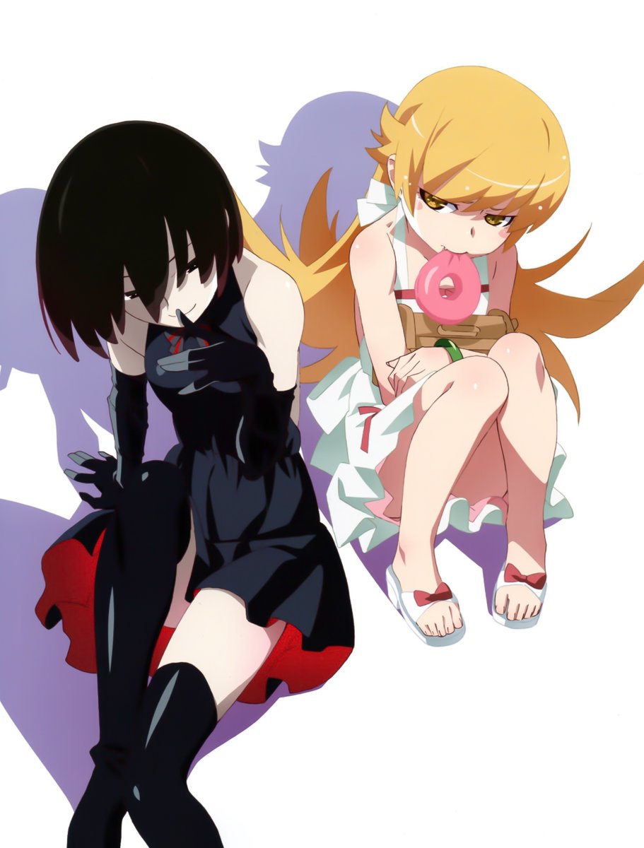 postgatari's tweet photo. Monogatari Series 10th Anniversary Illustration Works https://t.co/NyW5SBbeMT