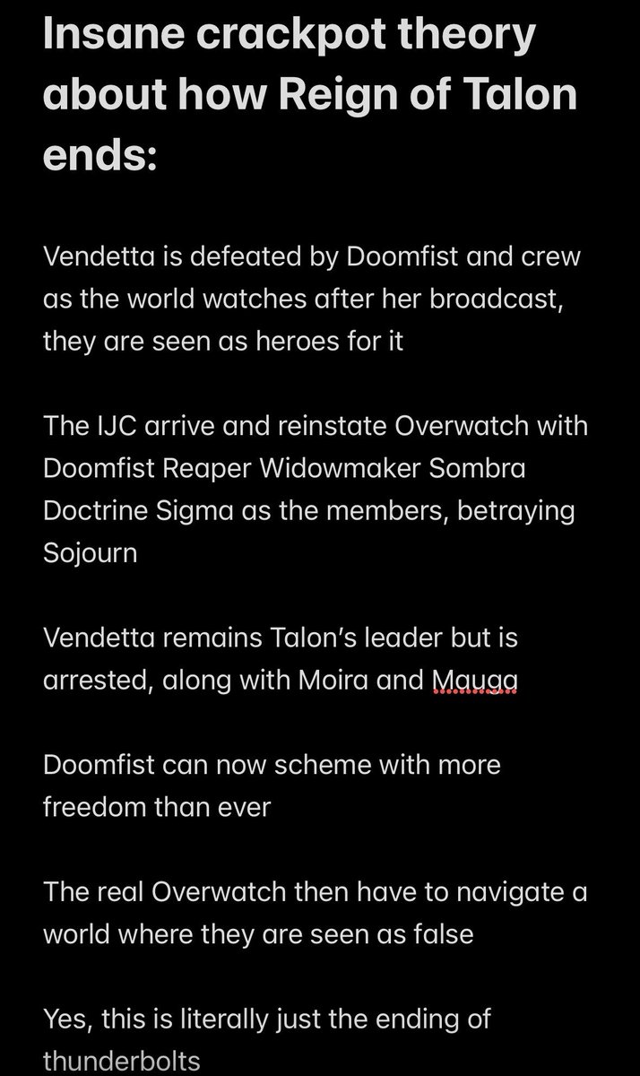 affeelion's tweet photo. Full disclosure I do not want reign of talon to end this way but I saw this in a vision https://t.co/RSo4bUQAnB