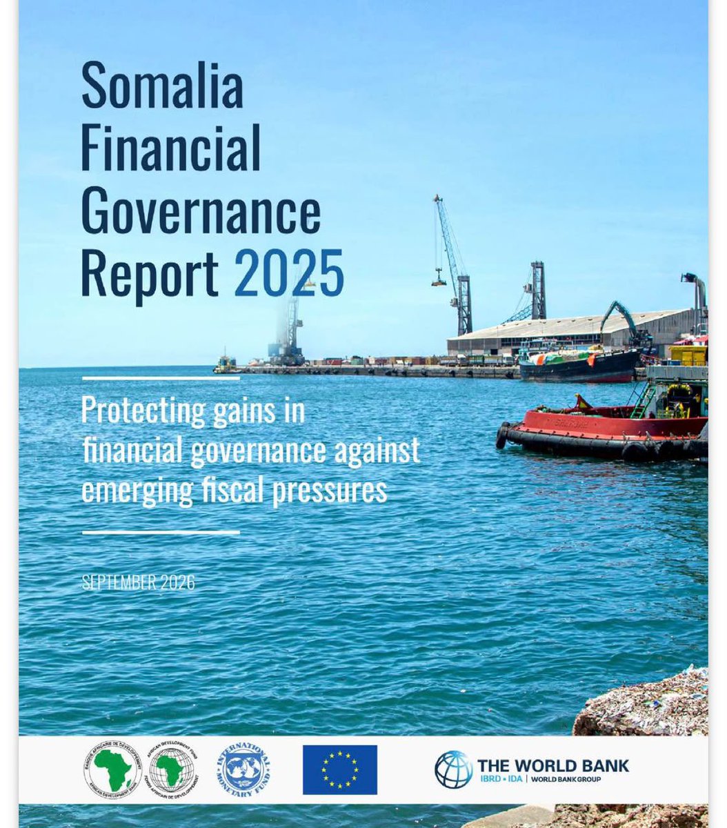 BihiEgeh's tweet photo. Today, I launched the Somalia Financial Governance Report 2025, highlighting the important progress we have made in strengthening domestic revenue, fiscal transparency, accountability, debt management and financial-sector governance.

As Somalia moves beyond HIPC, our focus is clear: protect our reform gains, strengthen fiscal federalism, mobilize domestic resources and private capital, and build the foundations for greater economic self-reliance.

I thank the Financial Governance Committee, our development partners, and colleagues across government for their continued partnership in this reform journey.