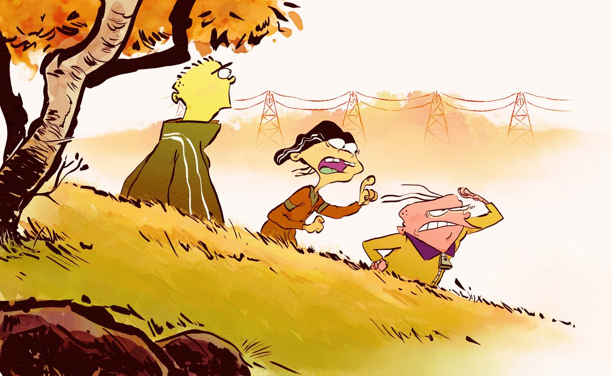 RepugnantBeasts's tweet photo. Been really inspired by Bill Watterson’s work recently. https://t.co/xpsG4mNEo3