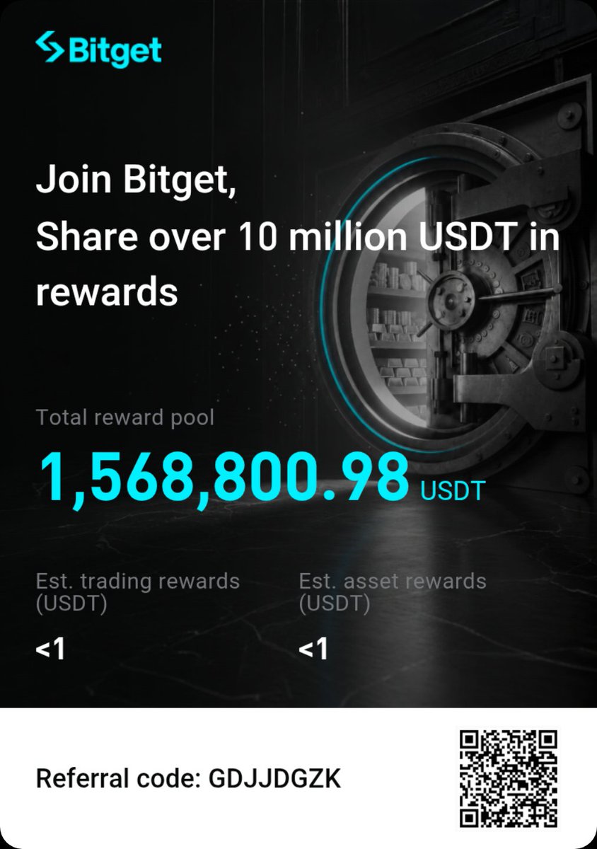 hramdad's tweet photo. Join Bitget,Share over 10 million USDT in rewards
https://t.co/HzsBxz4gO6 https://t.co/EMs4nCdUKh