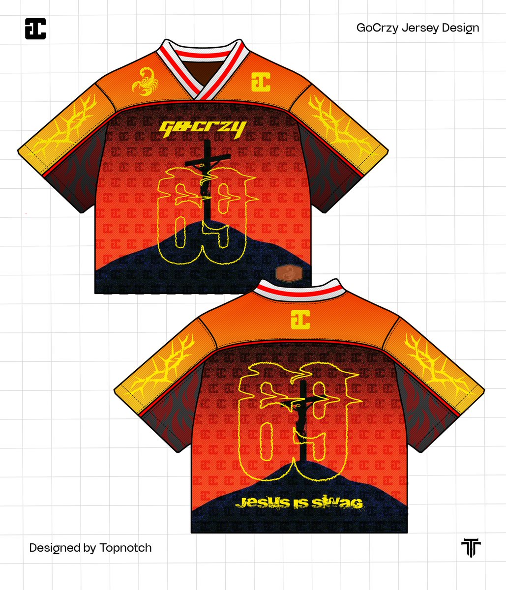 Topnotch_Dezyns's tweet photo. I designed this Jersey concept  for @gocrazylive .

Please retweet. 🙏 https://t.co/RPp74FhtA0