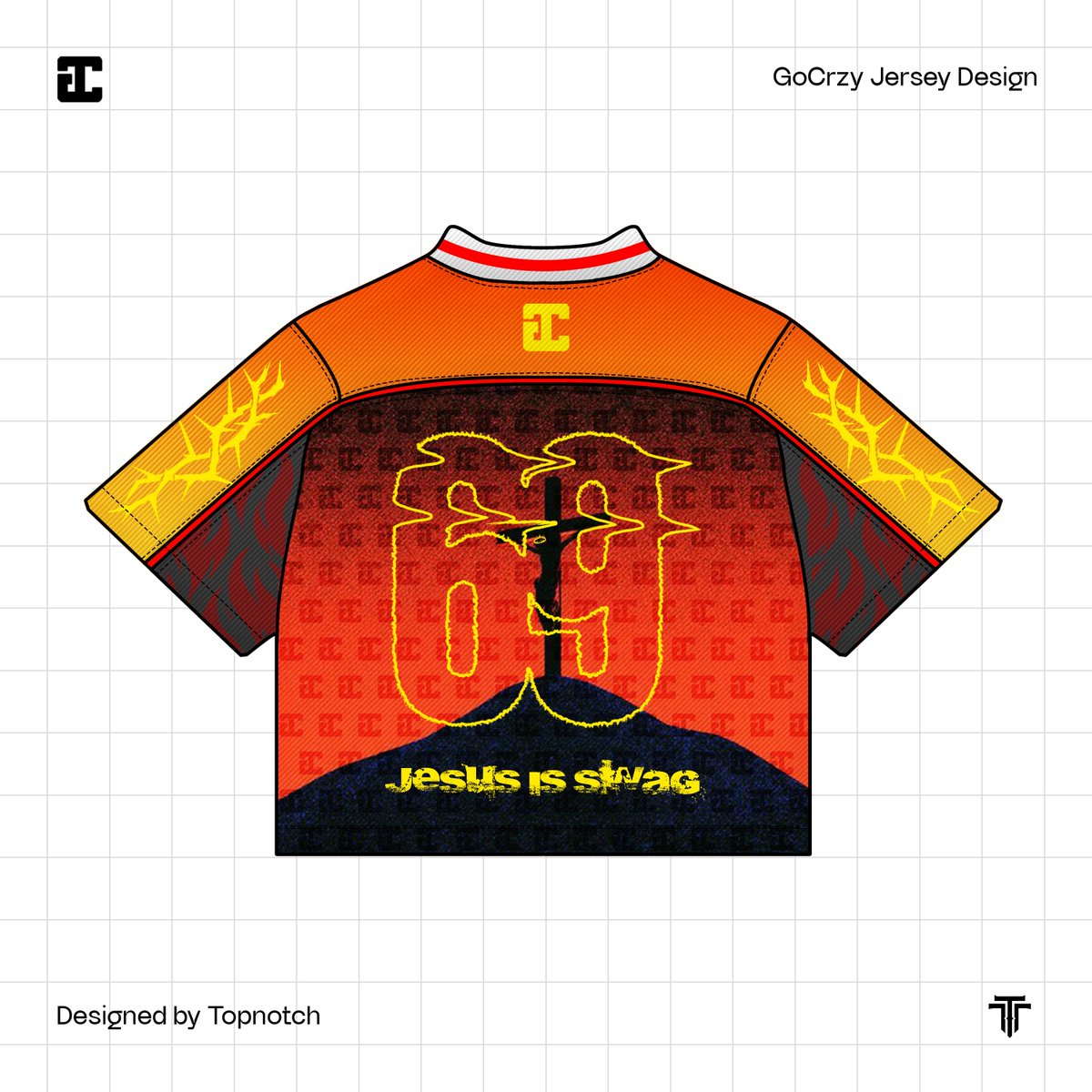 Topnotch_Dezyns's tweet photo. I designed this Jersey concept  for @gocrazylive .

Please retweet. 🙏 https://t.co/RPp74FhtA0