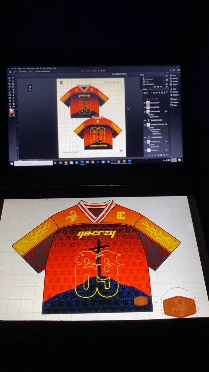 Topnotch_Dezyns's tweet photo. I designed this Jersey concept  for @gocrazylive .

Please retweet. 🙏 https://t.co/RPp74FhtA0