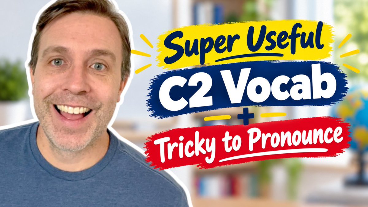 interactiveeng's tweet photo. 🚨 NEW LESSON | Advanced C2 #Vocab 🤯
It's time to supercharge your vocabulary with useful C2 words. Click the link, take the quiz, and improve your fluency.
👉 https://t.co/nwqzBBpXWu
#interactiveenglish #vocabulary https://t.co/I2VkUsfj0x