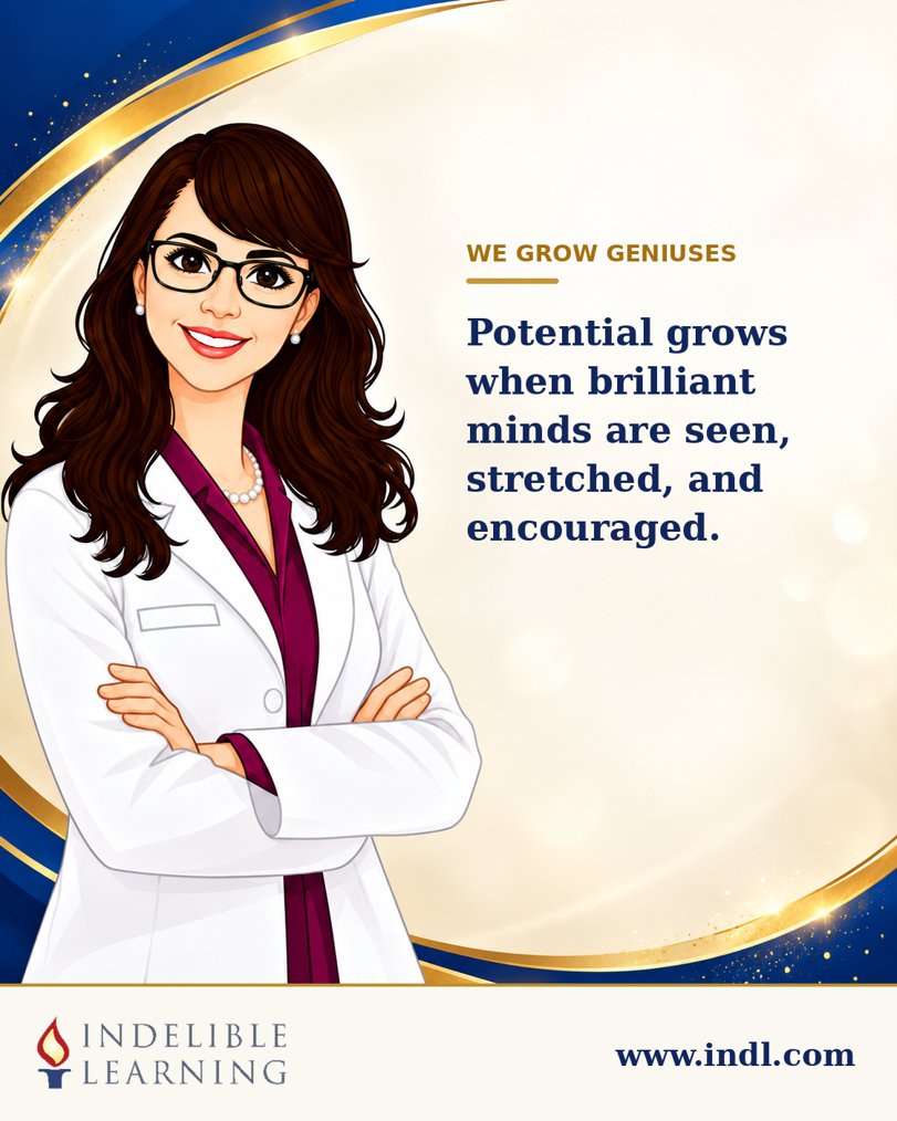 Indl_Learning's tweet photo. “Potential grows when brilliant minds are seen, stretched &amp; encouraged” @criley_md 

Join us for our free Parent Masterclass: 
“Why Smart Kids Need More Than School.” 
Reserve your spot https://t.co/72rmoTaETI

#WeGrowGeniuses #GiftedEducation #TuesdayVibe #IndelibleLearning #PBL https://t.co/TKVRGZKT3Z