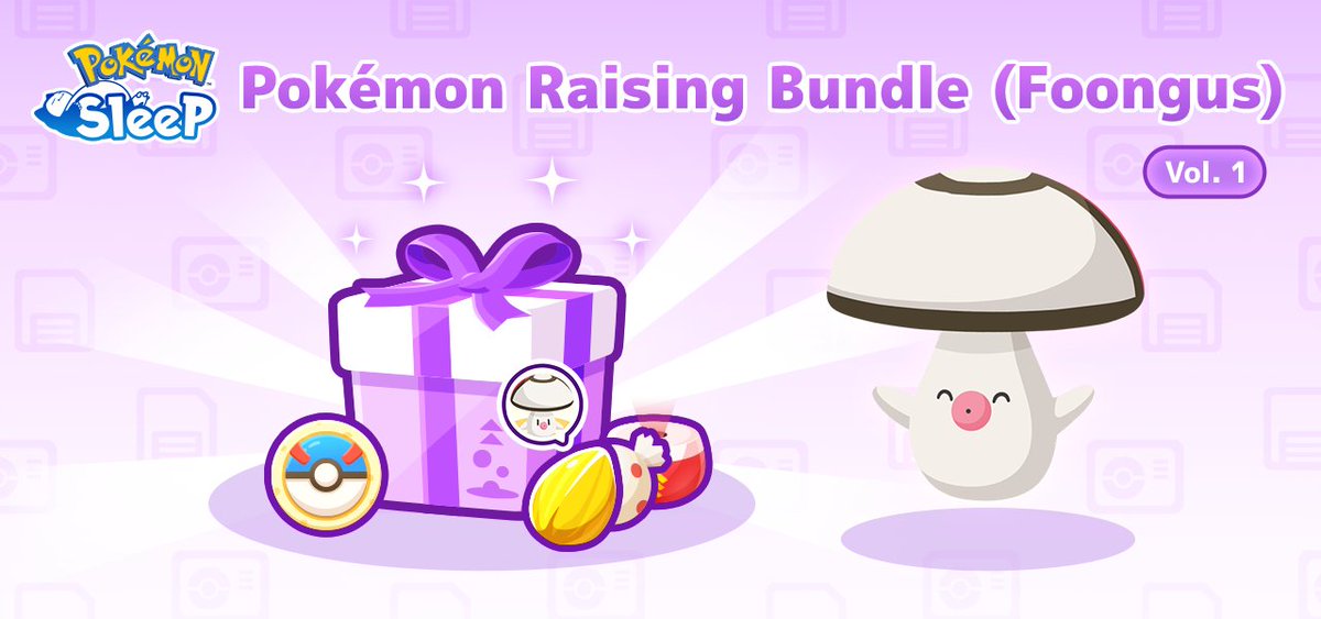 PokemonSleep's tweet photo. A bundle packed with useful items to help raise Foongus is coming soon 🍄

🍪 Great Biscuit
🍬 Foongus Candy
🌱 Main Skill Seed (Foongus)
and more!

👇 Available
October 5 6:00 UTC – October 13 3:59 UTC

👇 More details
https://t.co/Ql3IlTy329

#PokemonSleep https://t.co/JwF707zAUn