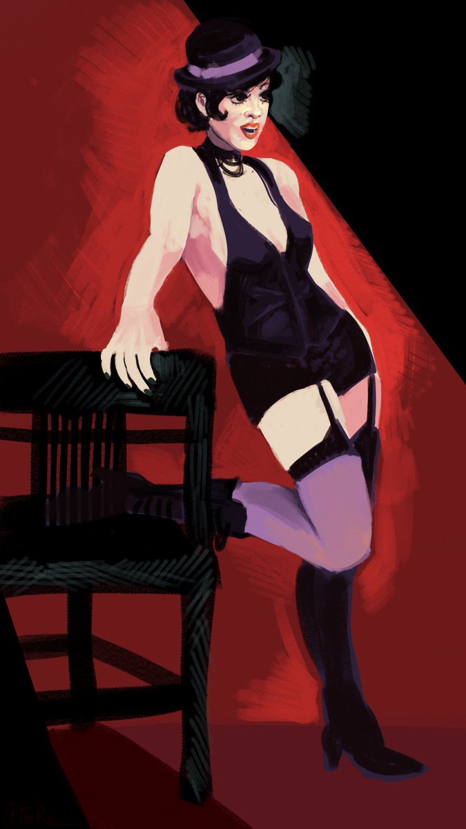 TheRat____'s tweet photo. okay I haven't posted my shit for artfight fully but now I have a backlog of art to post erm
Sally again ough. cabaret <3 #Krita #cabaretmusical #digitalart #illustration‌‌ https://t.co/ddCK4RXkbq