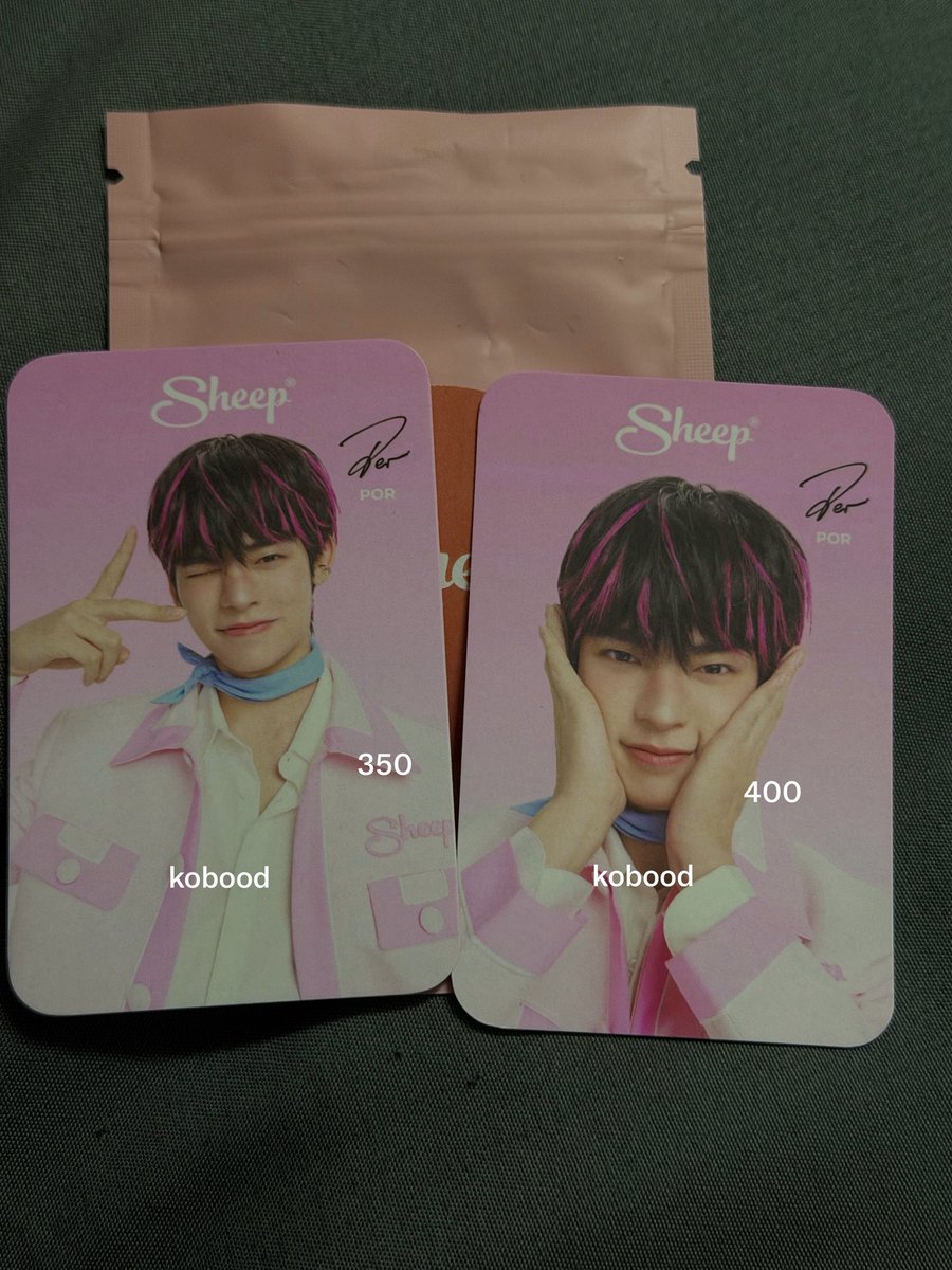 kobood28's tweet photo. WTS POR Sheep card / ขายการ์ดป๋อจาก sheep ค่า🩷

✨ 350 , 400

(+50 shipping)

#ตลาดนัดตี๋ตี๋ป๋อ
#ตลาดนัดดมด #ตลาดนัดดูมัน
#SheepXTTP https://t.co/V9lbc2LPHy
