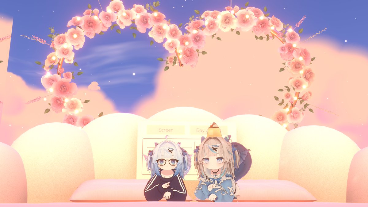 SHINA3_VR's tweet photo. 次回のくるるしっぽアバター集会にサンプルでもいいから一緒に行かない？って誘ったらリュミィ買ってくれた！！しかもちゃっかりスイーツしてて！！！
前からひかるんリュミィ気になってたらしいけど嬉しいね！ https://t.co/XgwrM9vDcv