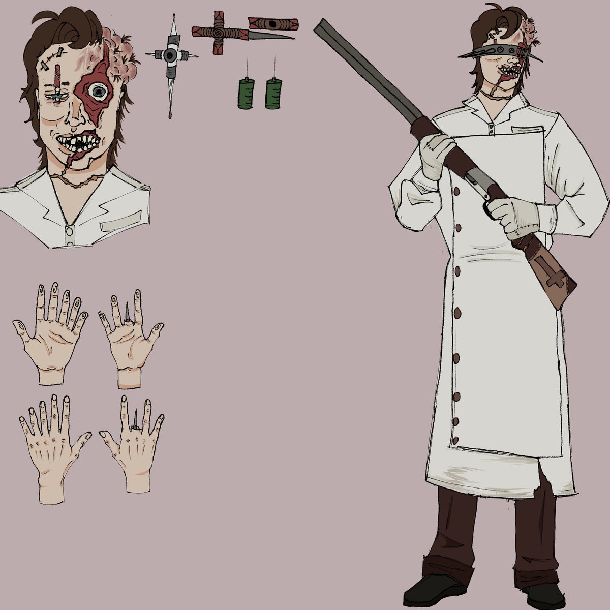 Bug_Eater1's tweet photo. Outlast trial prime asset ocss 🫶

⚠️TW:blood, gore, guns

#outlasttrials #outlasttrialsocs #ocs https://t.co/TJcAtFfwZr